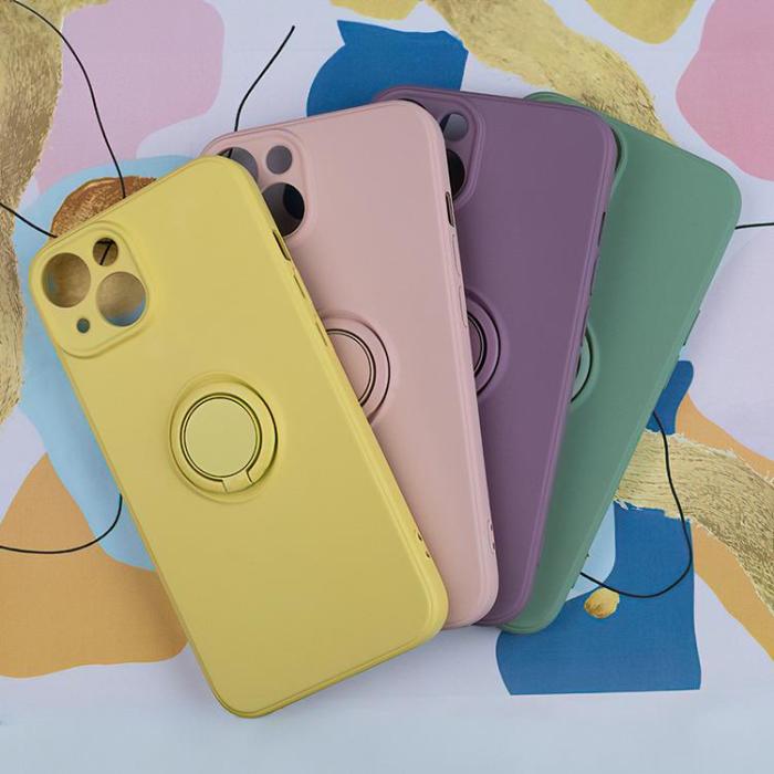 OEM - Xiaomi Redmi Note 13 Pro Plus 5G Mobilskal Finger Grip - Grön