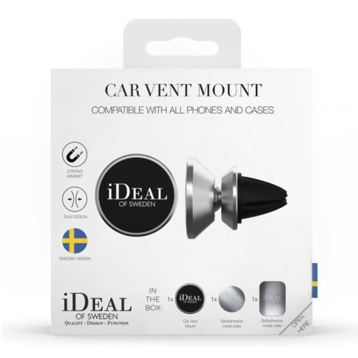 UTGATT1 - Ideal Of Sweden Magnetisk Bilhållare Luftventil - Sliver