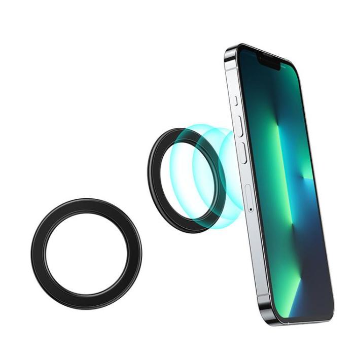 Joyroom - Joyroom 2-Pack Magnetisk Magsafe Ring för Smartphone / Tablet - Svart