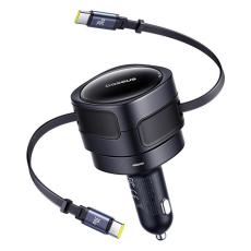 BASEUS - Baseus PD Billaddare 60W 2x USB-C - Svart