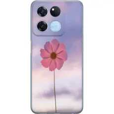Gustaf - Mobilskal till OnePlus Ace Racing med Rosa blomma