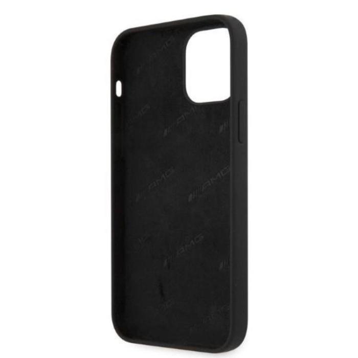 Mercedes - AMG iPhone 12 Pro Max Mobilskal Silicone Big Logo - Svart
