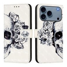 A-One Brand - iPhone 17 Pro Plånboksfodral Printing Pattern Med Strap