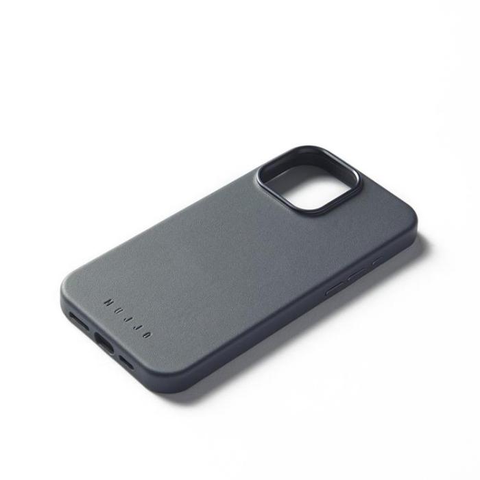 Mujjo - Mujjo iPhone 16 Pro Max Mobilskal MagSafe Maiz - Stålblå