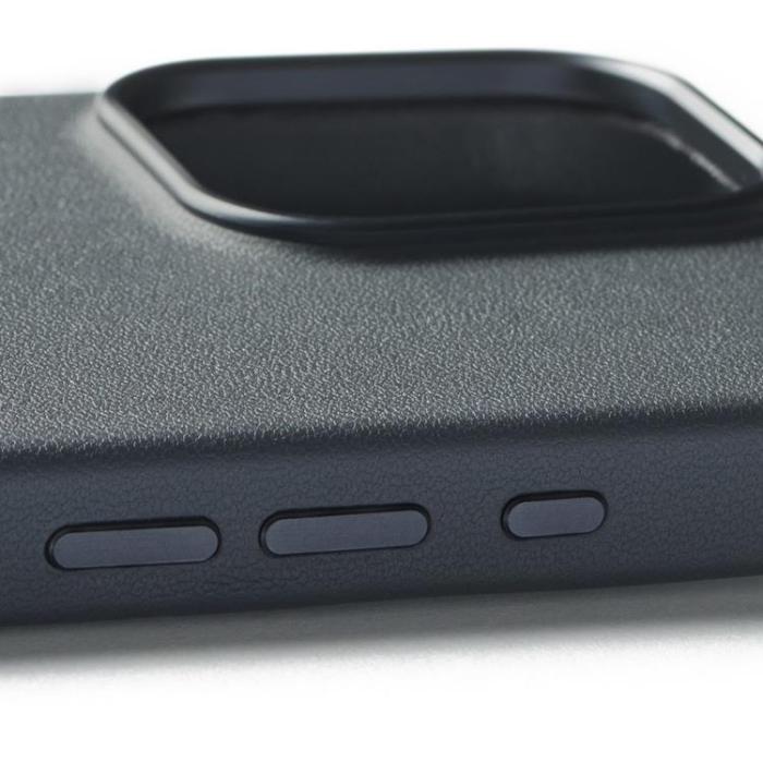 Mujjo - Mujjo iPhone 16 Pro Max Mobilskal MagSafe Maiz - Stålblå