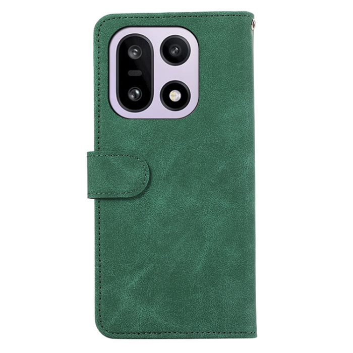 ABEEL - ABEEL OnePlus 15 Plånboksfodral Färg Splicing RFID - Grön