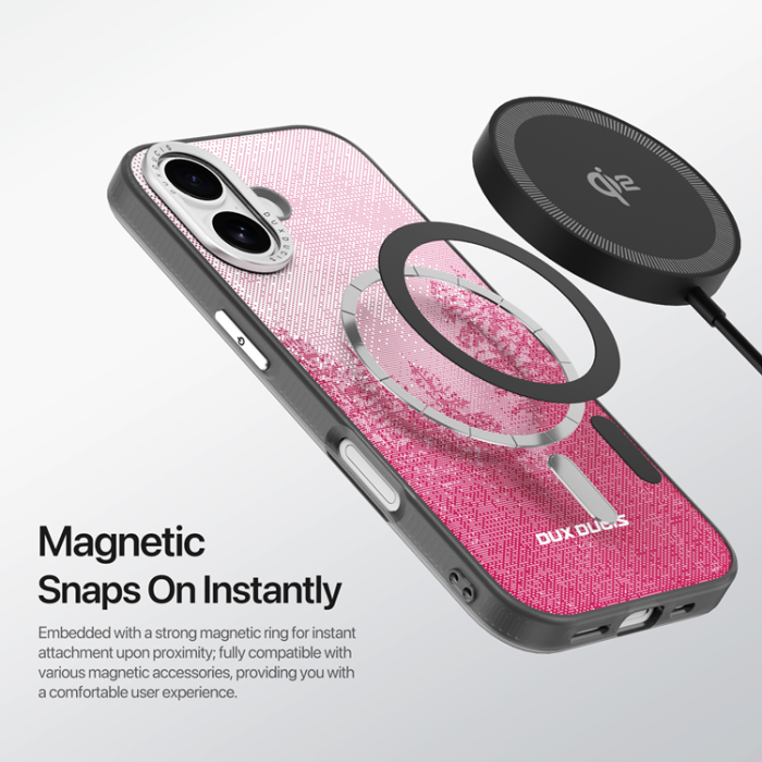 Dux Ducis - DUX DUCIS iPhone 17 Mobiskal MagSafe Moro - Röd