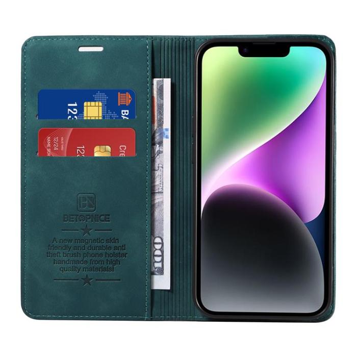 BETOPNICE - BETOPNICE Sony Xperia 10 VII Plånboksfodral RFID - Grön
