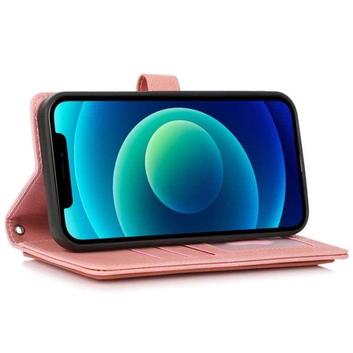 OEM - iPhone 14 Pro Plånboksfodral Flip - Rosa