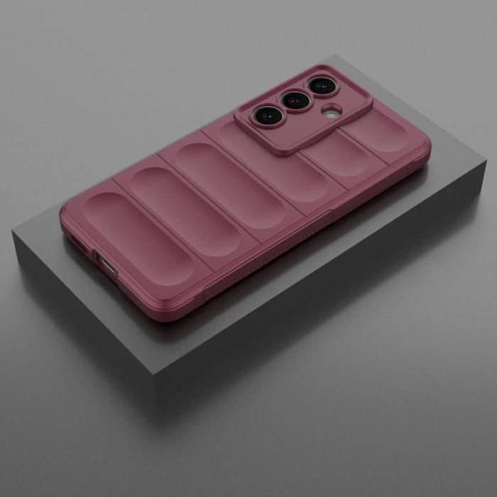 OEM - Samsung Galaxy S26/S26 Pro Skal Anti-Drop Mjuk TPU - Vinröd