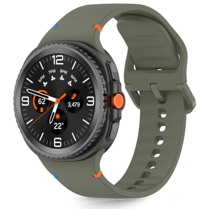 Tech-Protect - Tech-Protect Galaxy Watch 8 (40/44/46mm) Armband Silikon - Grön