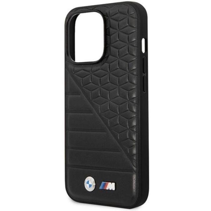 UTGATT1 - BMW iPhone 14 Pro Mobilskal Bi Pattern - Svart