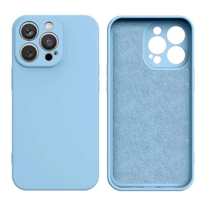 A-One Brand - iPhone 16e Mobilskal Silikon - Blå