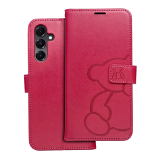 A-One Brand - Galaxy A16 5G Plånboksfodral Mezzo - Teddy Bear Magenta