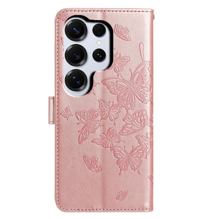 OEM - Samsung Galaxy S26 Ultra Plånboksfodral Flip Konstläder - Roséguld
