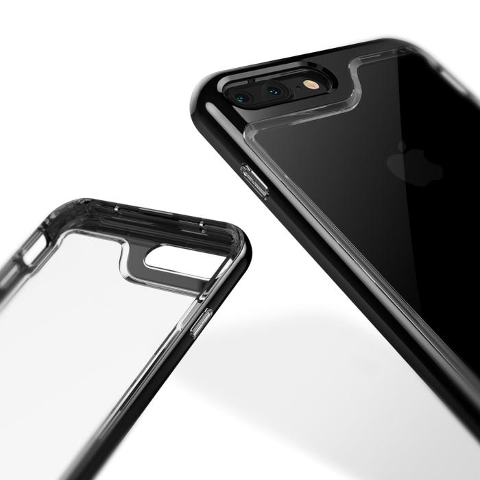 Caseology - Caseology Skyfall Skal till Apple iPhone 7 Plus - Jet Black