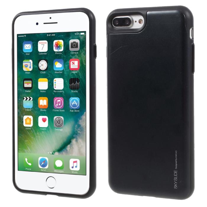 UTGATT5 - Mercury Sky Slide Skal till Apple iPhone 7 Plus - Svart