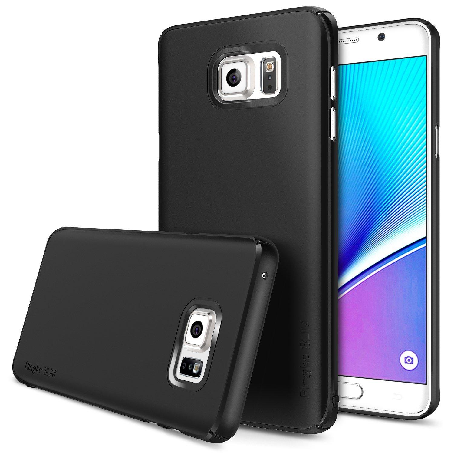 Ringke Slim Skal till Samsung Galaxy Note 5 - Svart | 2353 | AlltMobil