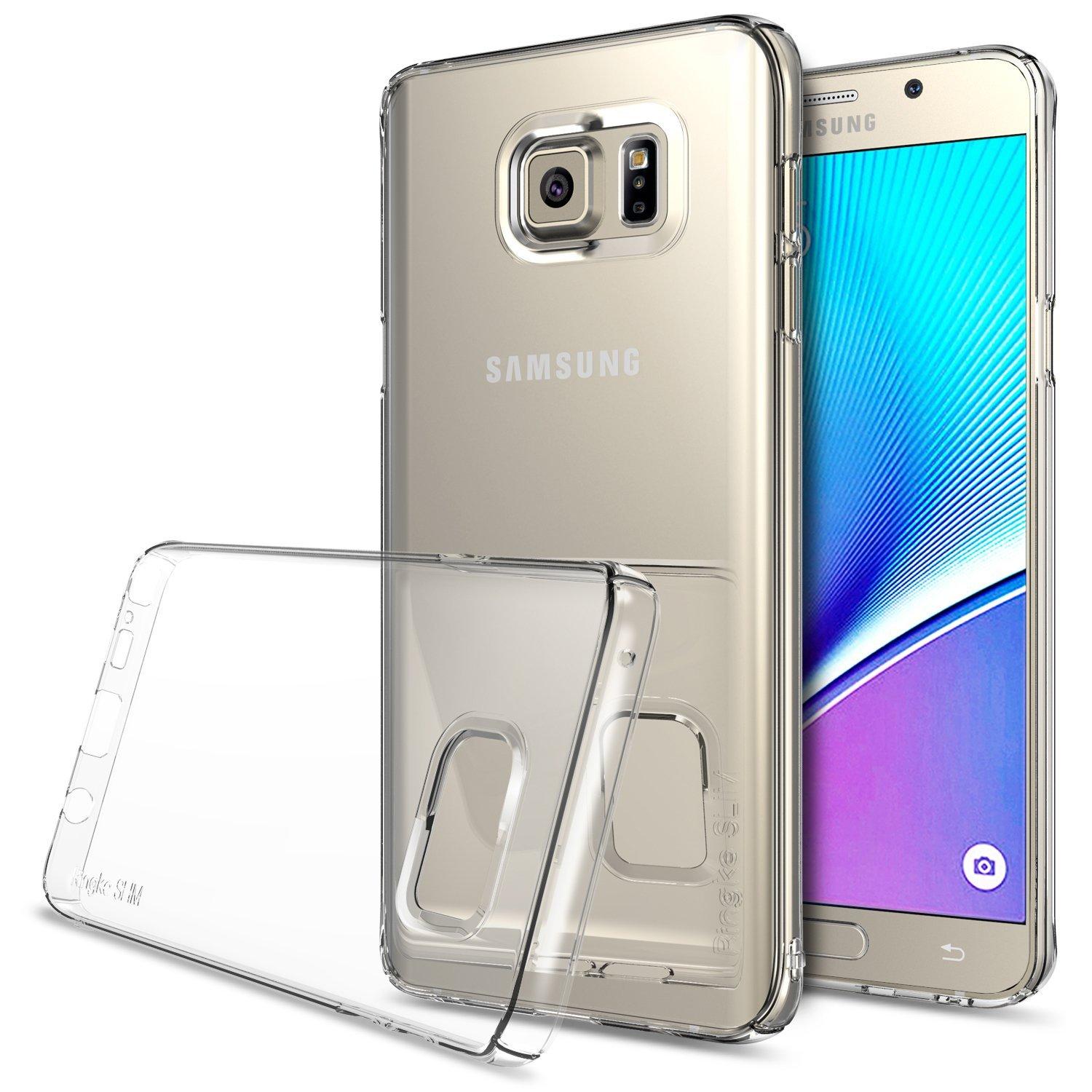 Ringke Slim Skal till Samsung Galaxy Note 5 - Crystal | 2353 | AlltMobil