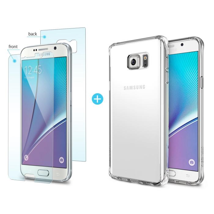 Rearth - Ringke Fusion Shock Absorption Skal till Samsung Galaxy Note 5 - Crystal View