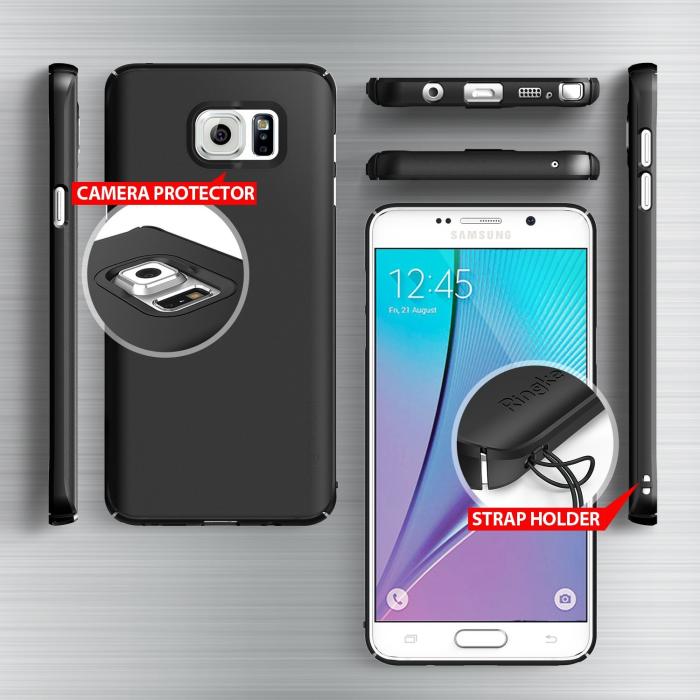 Rearth - Ringke Slim Skal till Samsung Galaxy Note 5 - Crystal