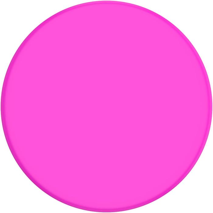 PopSockets - POPSOCKETS Neon Day Glo Pink Avtagbart Grip med Ställfunktion