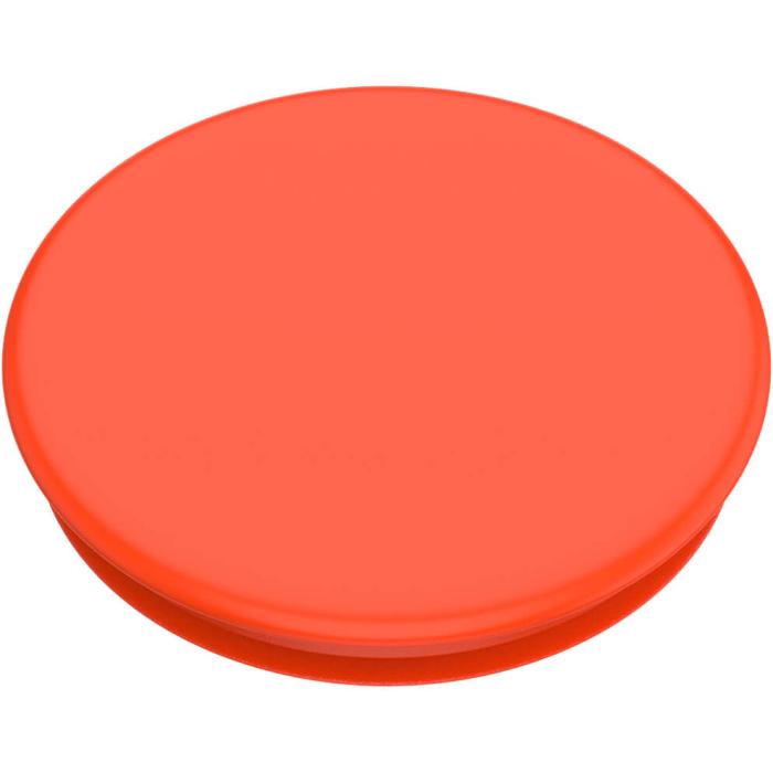 PopSockets - POPSOCKETS Neon Electric Orange Avtagbart Grip med Ställfunktion