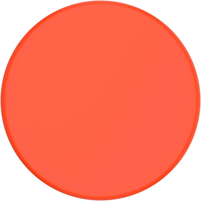 PopSockets - POPSOCKETS Neon Electric Orange Avtagbart Grip med Ställfunktion