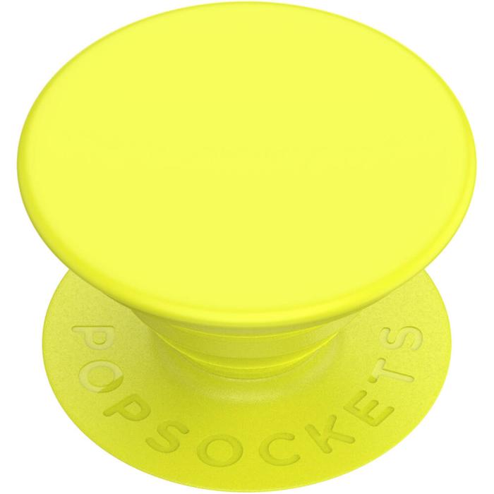 PopSockets - POPSOCKETS Neon Jolt Yellow Avtagbart Grip med Ställfunktion