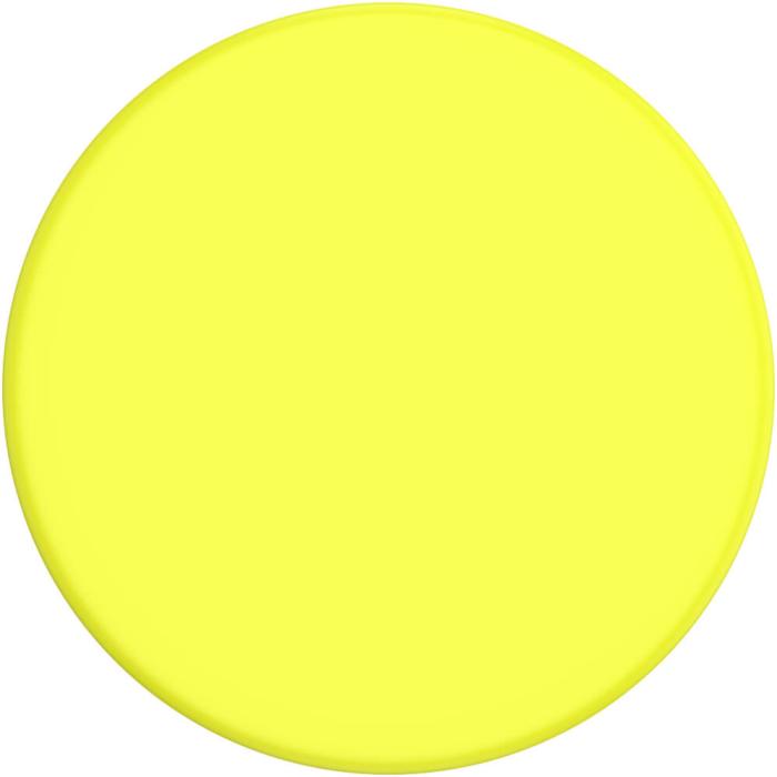 PopSockets - POPSOCKETS Neon Jolt Yellow Avtagbart Grip med Ställfunktion