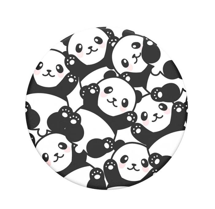 UTGATT1 - POPSOCKETS Pandamonium Avtagbart Grip med Ställfunktion
