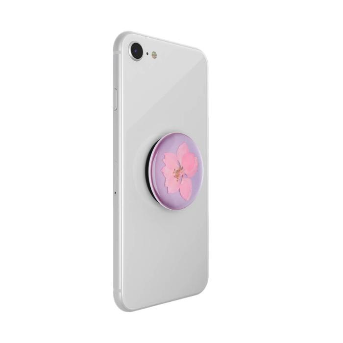 PopSockets - POPSOCKETS Pressed Flower Delphinium Avtagbart Grip
