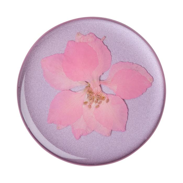 PopSockets - POPSOCKETS Pressed Flower Delphinium Avtagbart Grip