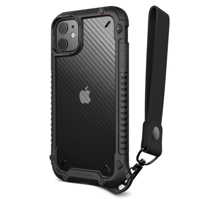 UTGATT1 - VRS DESIGN | Crystal Mixx Pro Skal iPhone 12 Mini - Svart