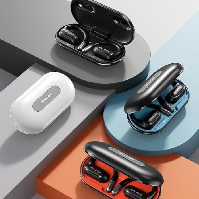 Awei - Awei OWS In-Ear Hörlurar Trådlösa Bluetooth 5.4 T93 - Svart