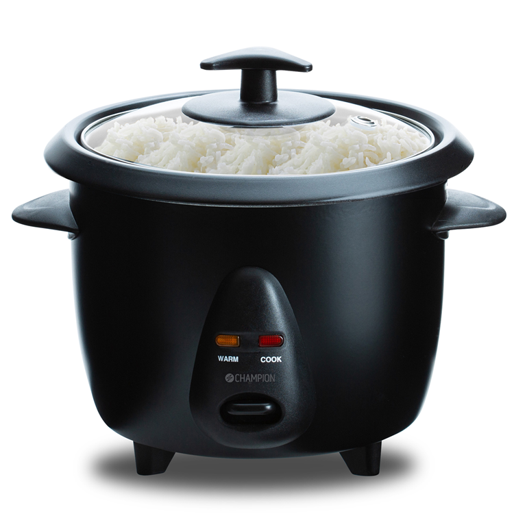 Champion Riskokare Mini Ceramic 0.6L 300W RK400 Svart