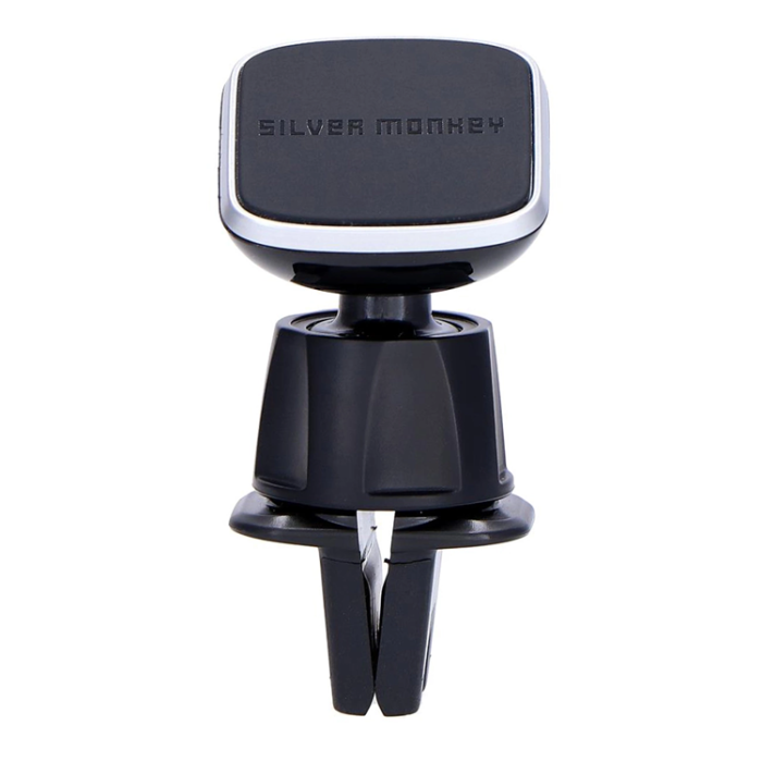 Silver Monkey - Silver Monkey Magnetisk Bilventilhållare - Svart