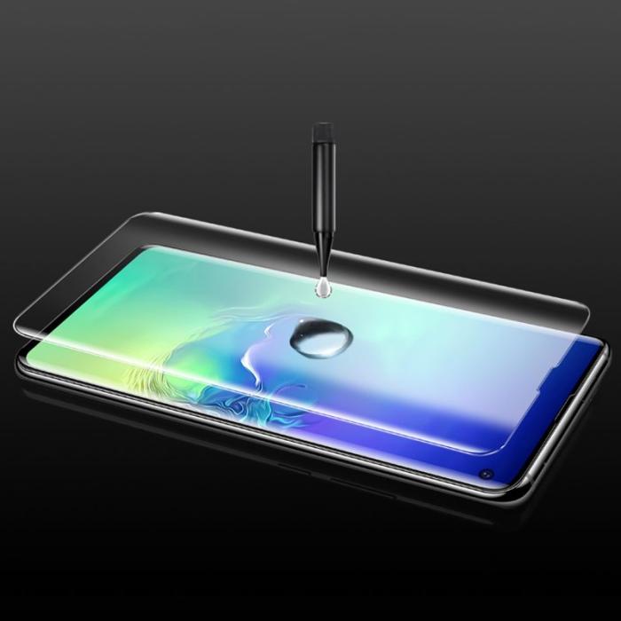 Mocolo - MOCOLO UV Glas Galaxy S10 Clear