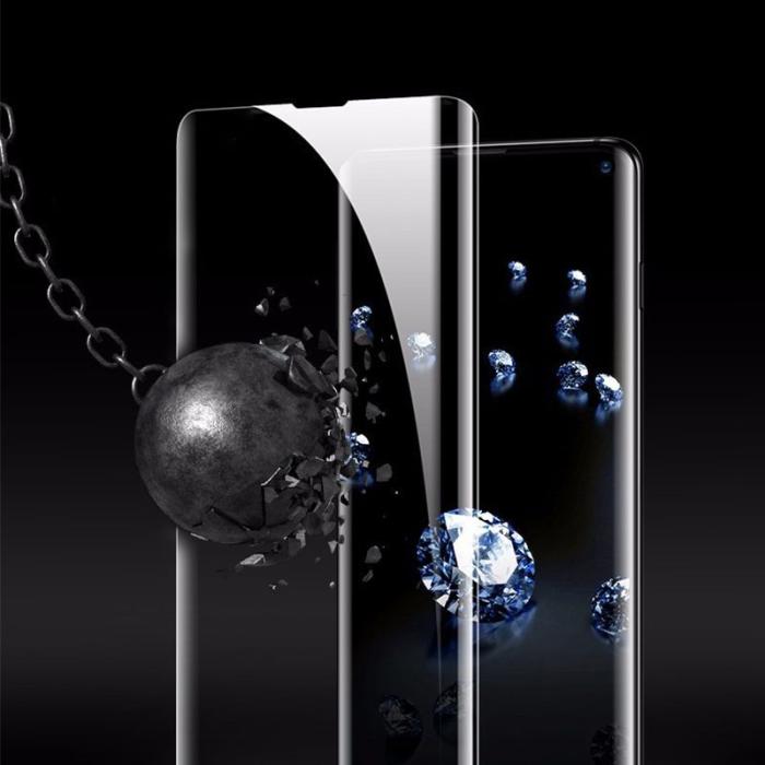 Mocolo - MOCOLO UV Glas Galaxy S10 Clear