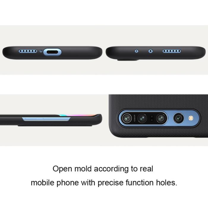 UTGATT5 - NILLKIN Frosted Shield Xiaomi Mi 10/Mi 10 Pro Black