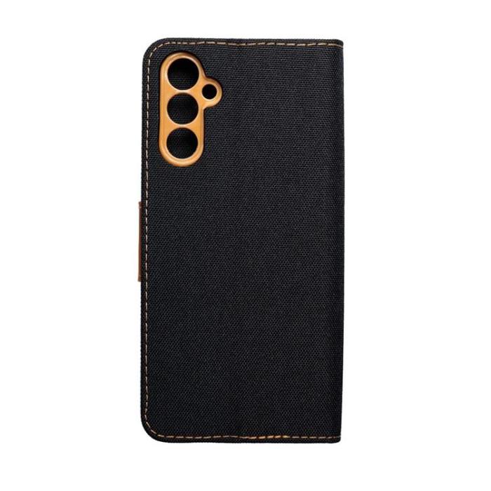 OEM - CANVAS Plånboksfodral För Galaxy A54 5G - Svart