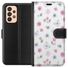 iSecrets - Plånboksfodral till Samsung Galaxy A53 5G med Blommor och fjärillar
