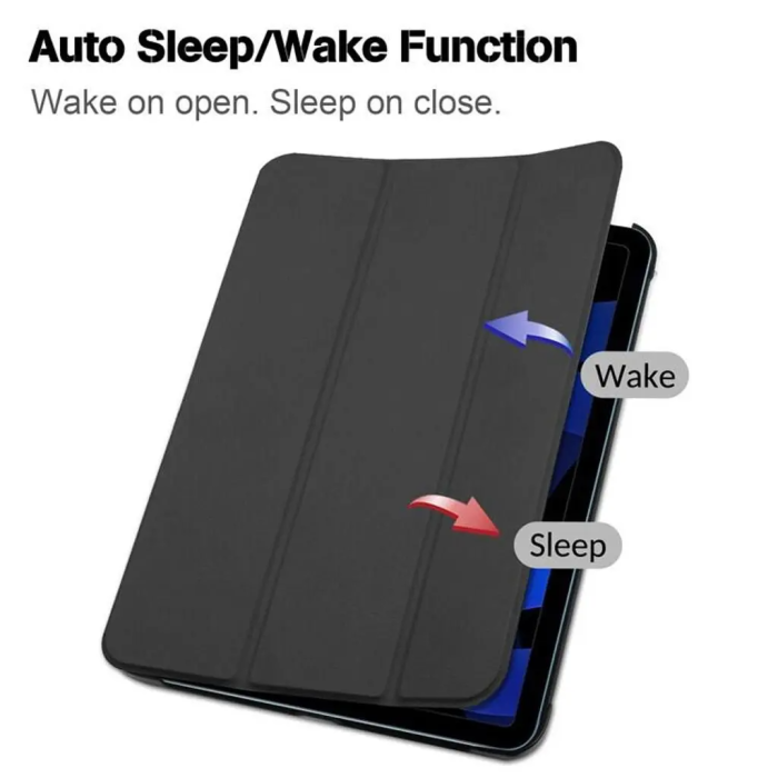 SiGN - SiGN iPad 10.9 (2022) Tri-fold Fodral med Stativ - Svart
