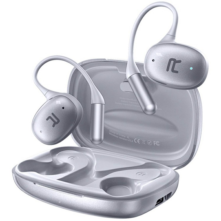 REMAX TWS In-Ear Hörlurar Bluetooth ANC Openbuds P20 - Silver | 505771 | AlltMobil