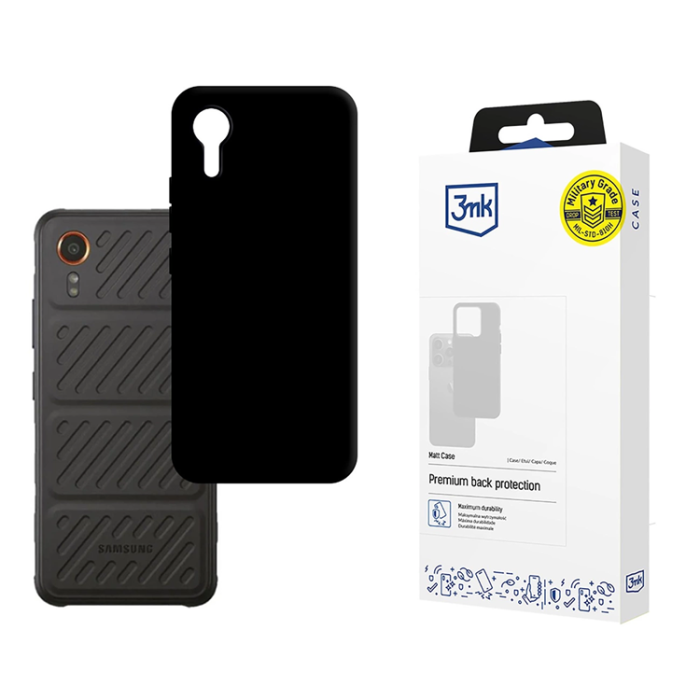 3MK - 3mk Galaxy XCover 7 Mobilskal Matt - Svart