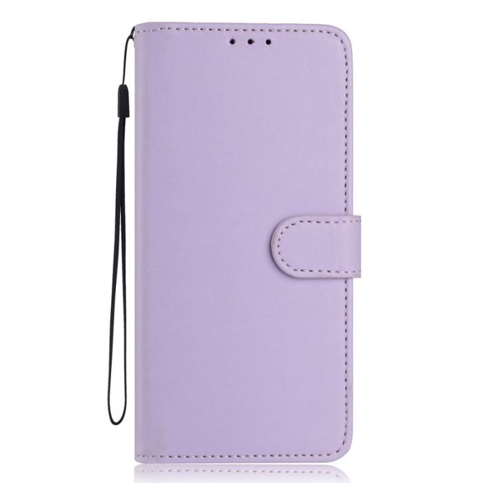 OEM - Samsung Galaxy A37 Plånboksfodral Konstläder Ställfunktion - Lila