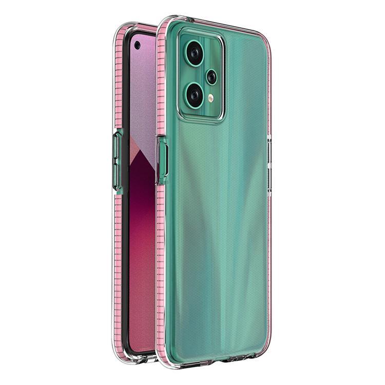 Realme 9/9 Pro 5G Skal Silicone Med Frame - Rosa | 2353 | AlltMobil