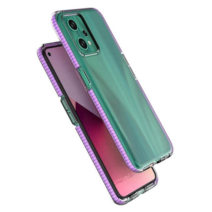 OEM - Realme 9/9 Pro 5G Skal Silicone Med Frame - Rosa