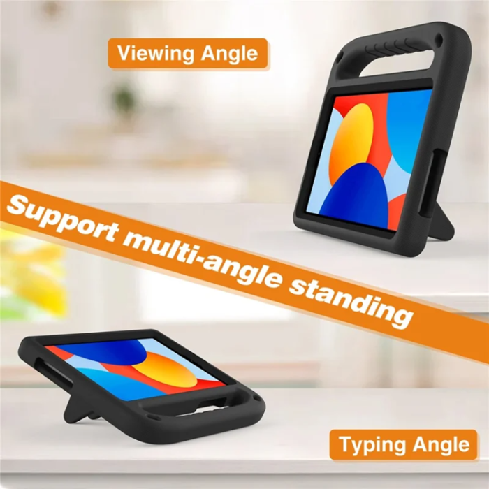 A-One Brand - Xiaomi Redmi Pad SE Skal EVA Handgrepp Kickstand - Svart