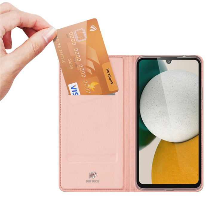 Dux Ducis - Dux Ducis Galaxy A34 5G Plånboksfodral Skin Pro - Rosa